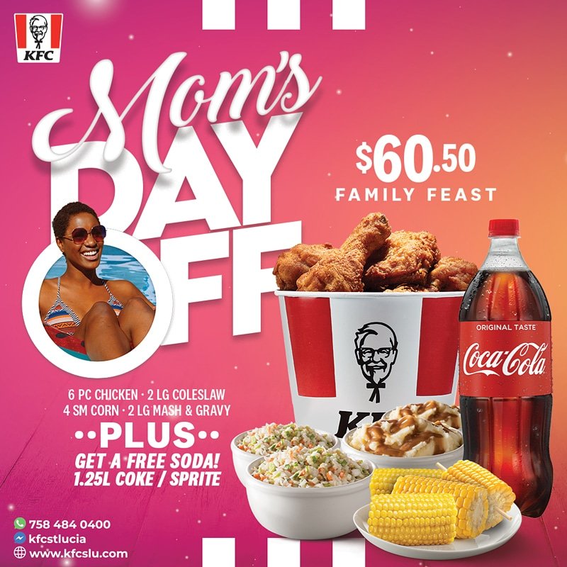 KFC St.Lucia, Vieux Fort (+1 7587247325)