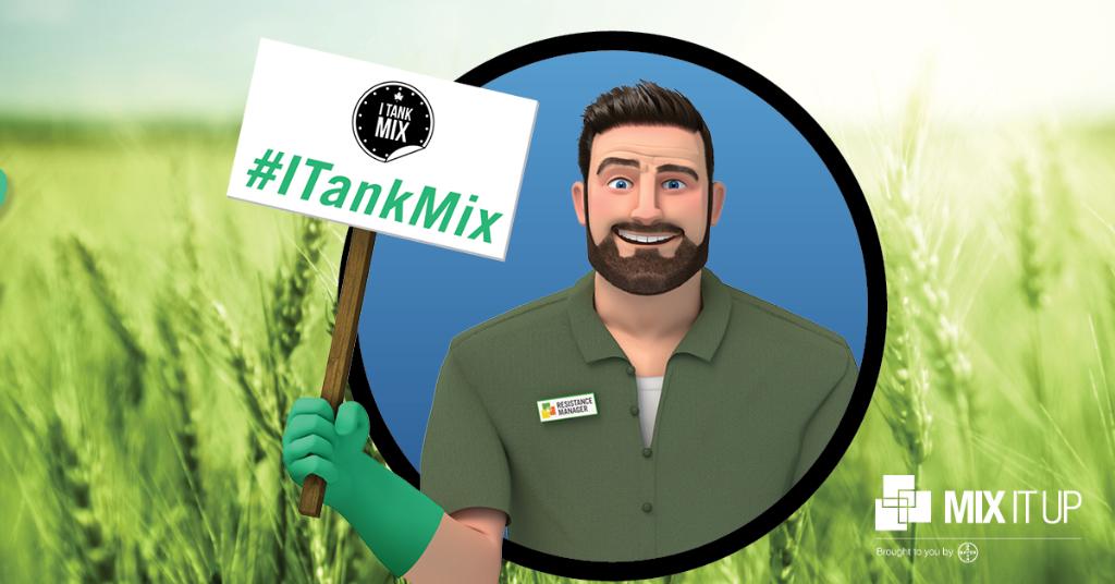 Bayer4CropsCA's tweet photo. Why do I tank mix? It’s simple…I tank mix for the future generations who will farm this land. To learn more and get a pair of #ITankMix nitrile gloves, talk to your rep! 🧤 #ITank https://t.co/RHbD2JRTeJ