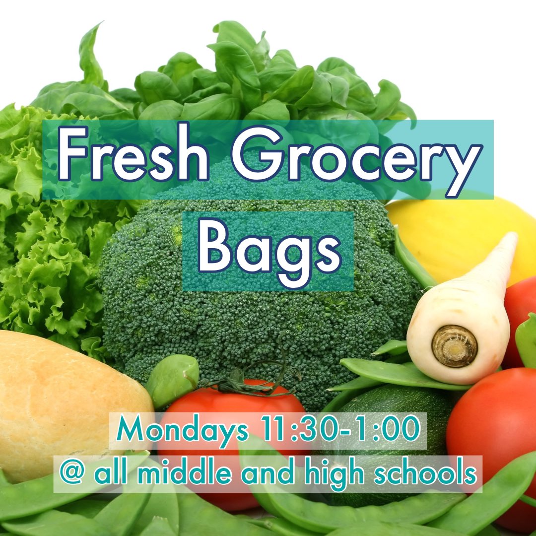 Weekly groceries for all OUSD families. #OsideUnified