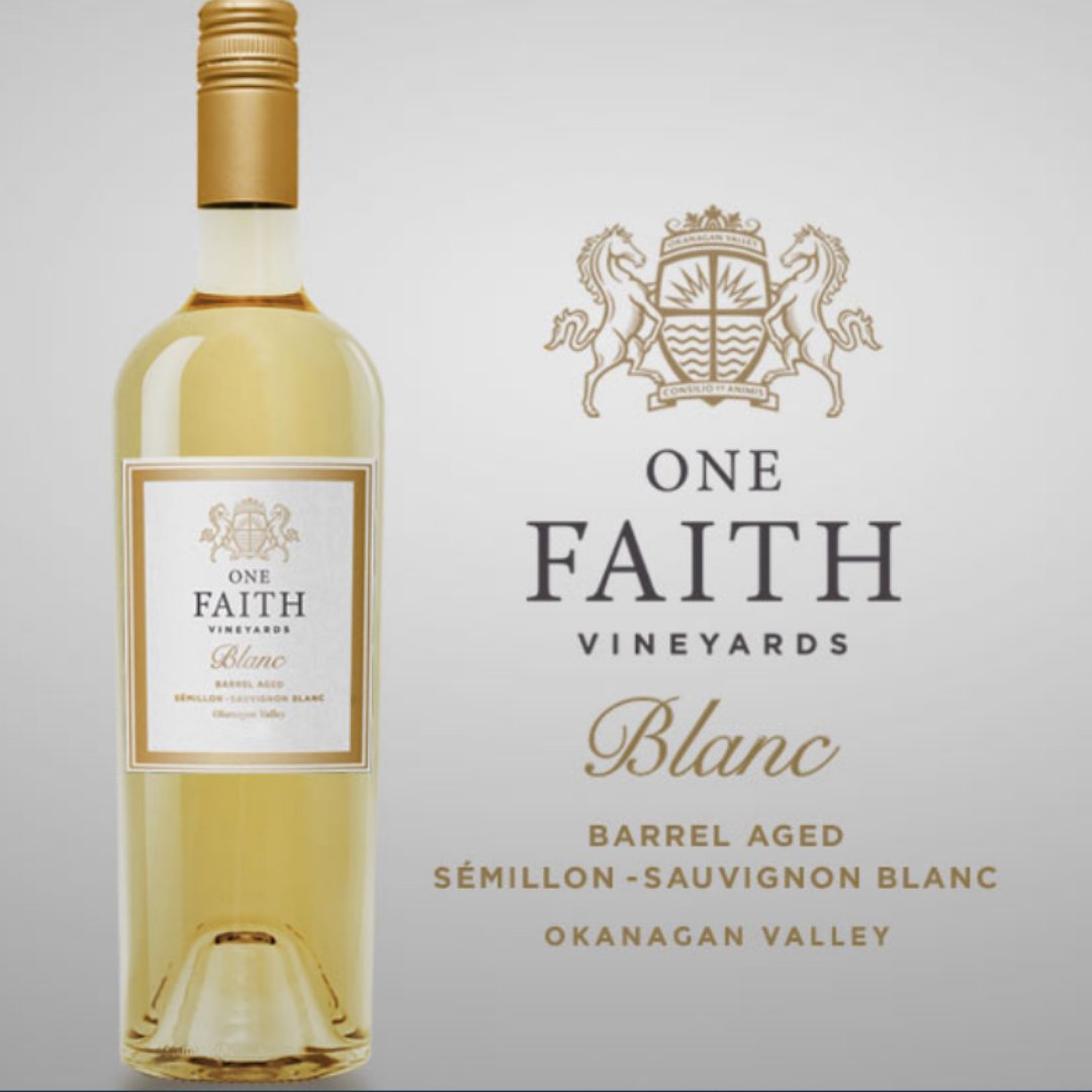 One Faith Vineyards Blanc (SKU 252390) received 97pts from James Cluer. This wine was fermented in 30% French oak barrels to add complexity and layers. Aromas of peaches, nectarines and jasmine intertwine with warming oak enticing you to have another sip. #thedrinkslist