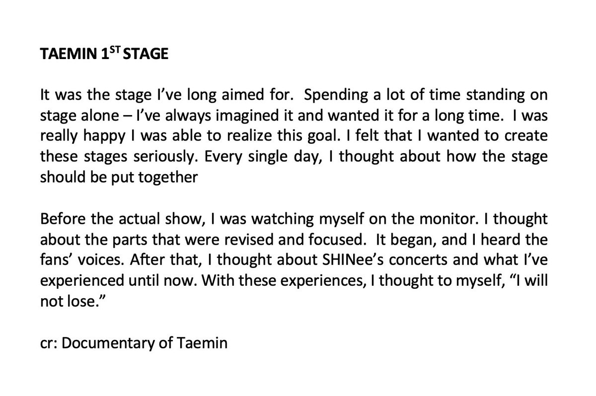 TAEMIN THE 1st STAGE- #Taemin   ’s 1st solo concert-Jul 1-2 2017, BUDOKAN, Tokyo, Japan-Innovative 360° stage-Sold out both days-318,000+ live-streams- #Jonghyun postponed his concert to attend w  #Onew  , both wearing concert merch-Concert video  +