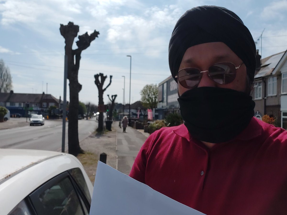 Rupinder2010's tweet photo. #Campaign in #Lowerstoke for Cllr.Catherine Miks yesterday. It was nice & sunny. I did miss #Covid-19 free #campaigning. We all still need to keep everyone #safe. So keep using all the #NHS advice & get your #vaccine. #Election2021 #labourdoorstep #VoteLabour #Solidarity #Labour https://t.co/4I5LGI85bj