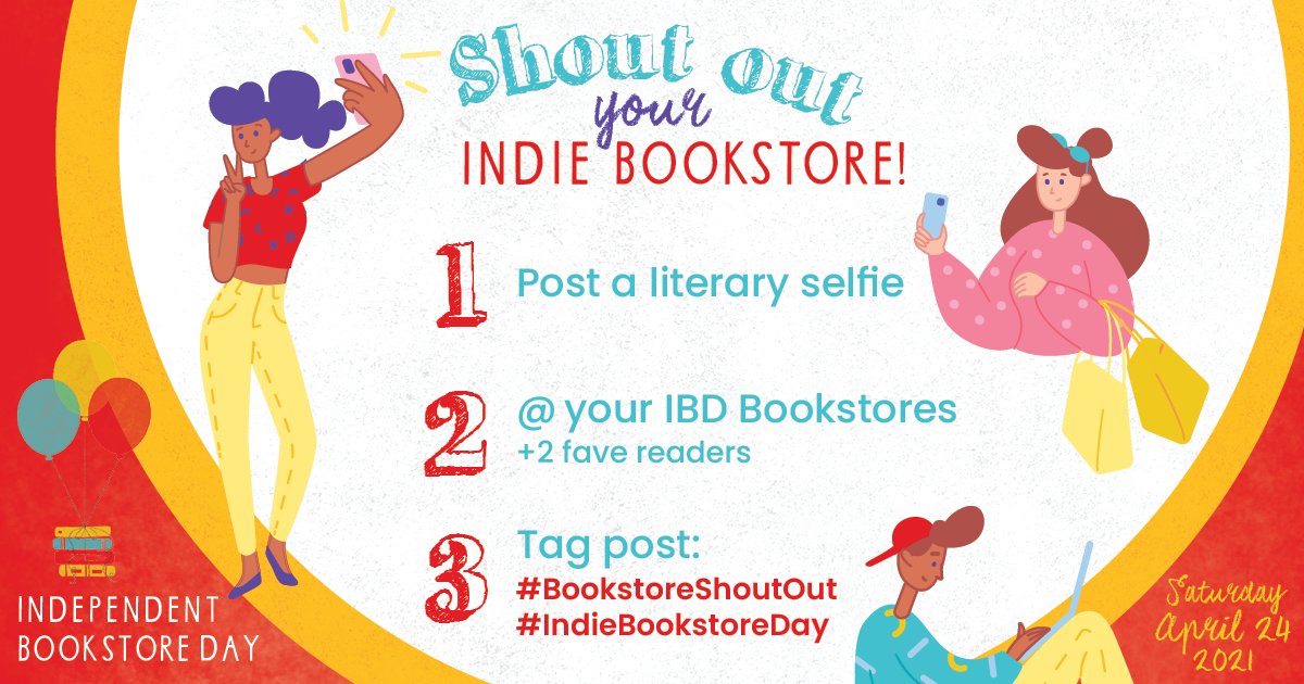 tleavesbooks's tweet image. Indie Bookstore Day is this Saturday, and we want to see YOU! Show us your best literary selfie! #IndieBookstoreDay #BookstoreShoutOut #WhatAreYouReading #IndiesFirst #BuyLocal