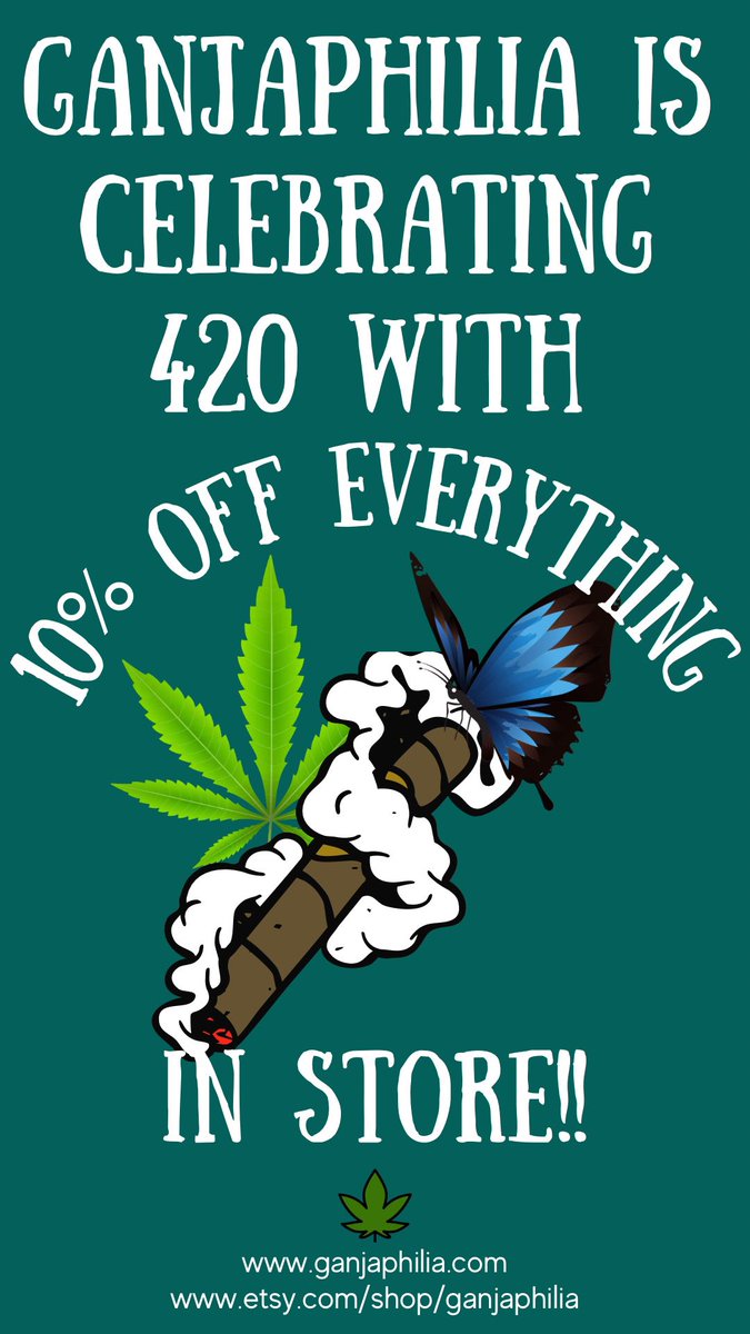 ganjaphiliallc's tweet image. 10% OFF EVERYTHING IN STORE!!
- orders over $10 ship FREE
- small FREE gift with your purchase!

ganjaphilia.com
etsy.com/shop/ganjaphil…

#etsy #shopify #shopsmall #WeedLovers #StonerFam #CannaFam #CannabisCommunity