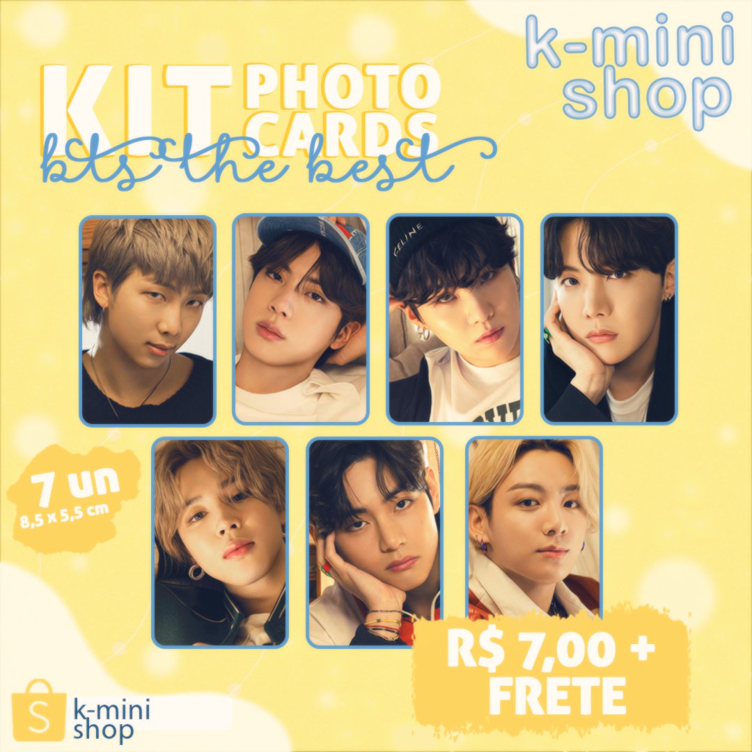 KMiniShop's tweet image. Photocards BTS The Best