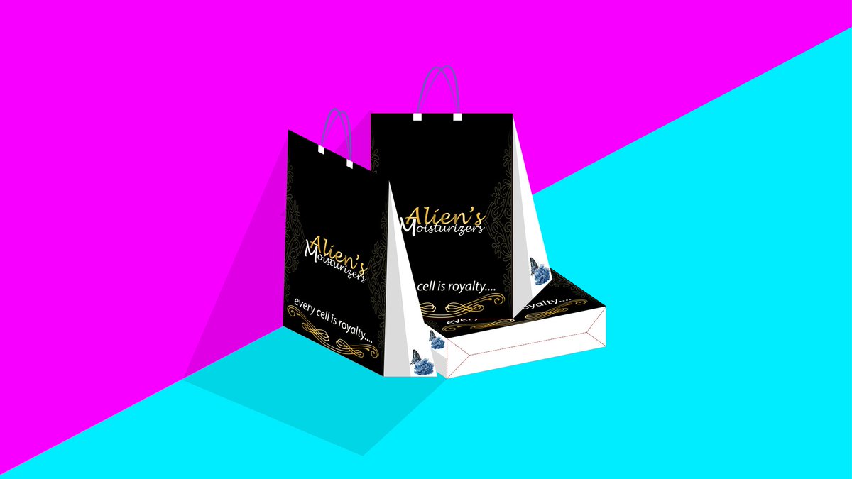 Alienthefirst1's tweet photo. Week 11
The thought of trying to give aliendino concept a brand in the skincare world brought about te fun idea of doing a package design. Attached Is a picture of outer inner amd product packages. Don't forget 2 👍🔄💬
#animation #Creativity #lovAe #graphicdesigner #party #brand https://t.co/8htXogcoua