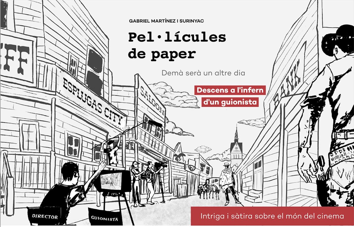 uabcomunicacio's tweet photo. 🌹Els nostres antics professors publiquen: Gabriel Martínez @Surinyac treu llibre: "Pel·lícules de Paper", intriga i sàtira sobre el món del cinema. Magdalena Albero @AlberoAnd1 publica "Más allà de los olivos", la seva tercera novel·la. 🐉 https://t.co/5Hjl0T52Qc
