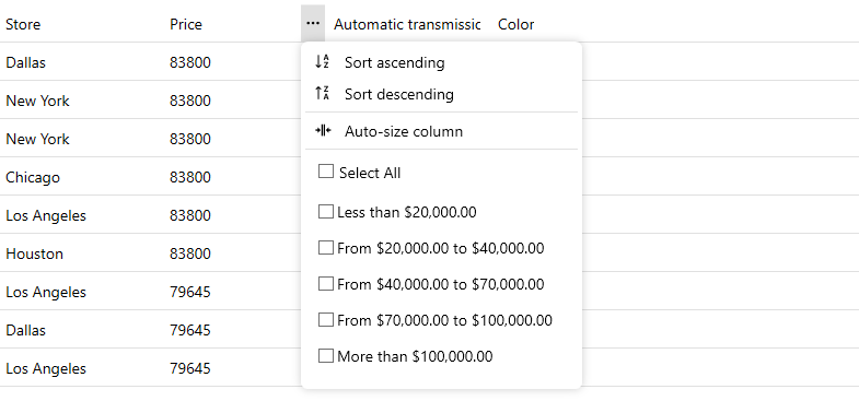 alvaro_rivoir's tweet image. Working on column options and filtering for #WPF #FlexGrid for v2 release (July) for @GrapeCityUS
