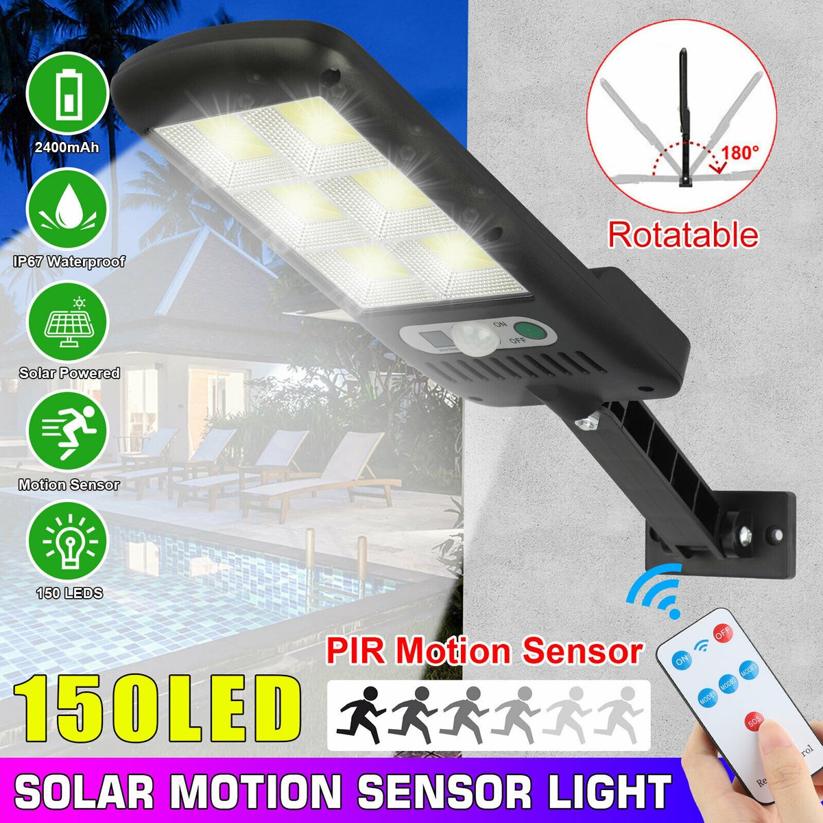 TheSolarMove's tweet image. 150 #LEDSolar Street #WallLight PIR #MotionSensor Outdoor Garden Lamp Waterproof dlvr.it/Ry09wt #SolarLights #SolarStreetLight #SolarLight