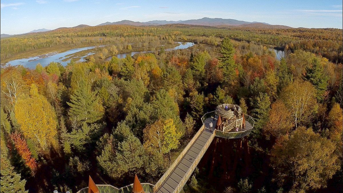 ADIRONDACKFILM's tweet photo. #MondayOnLocation calls for us to feature yet another beautiful Adirondack travel destination, The Wild Center. Located in the heart of upstate New York’s Adirondack Mountains, The Wild Center opened July 4th, 2006. https://t.co/UcBC4BQEep