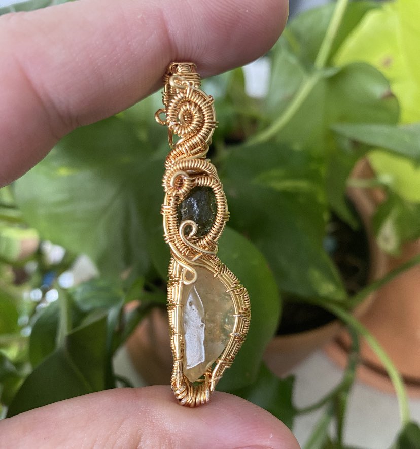 Energized Crystals Moldavite And Libyan Desert Glass Art Moldavite Ldg Libyandesertglass Wirewrap Spiritual T Co f4wxbdlh Twitter