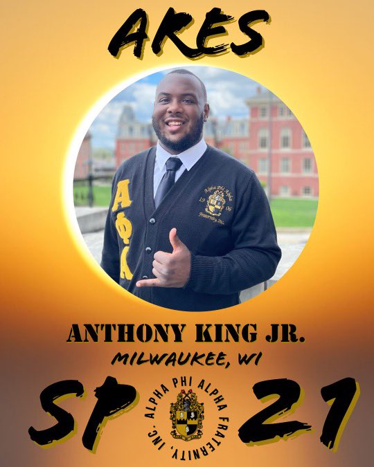 PiMuAlphas's tweet image. On behalf of the brothers of the Pi Mu Chapter we would like to introduce our SPRING 2021 initiates the....

❄️Sons of Unrelenting Light (S.O.U.L.)❄️

Dean: Kobe Vinegar 3-ΠΜ-20 (@kvine_34 )
ADP: Dana Young 6-ΠΜ-20
(@SB__Dana ) 

#PiMuAlphas #WVAlphas #APhiAj