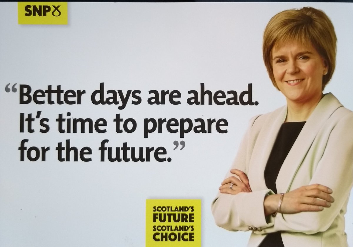 ruhithallon's tweet photo. @jjanderson79 @Ronald0 No doubt you received same as we did. Hubby was raging at no mention of indy. I found a mention, told him to have another look. He STILL couldn't find it😹! Who puts their raison d'etre in tiny font on the bottom corner of campaign leaflets?🤦♀️
#IStandUpForScotland🏴 does she?👇 https://t.co/G7iNvfjlwB