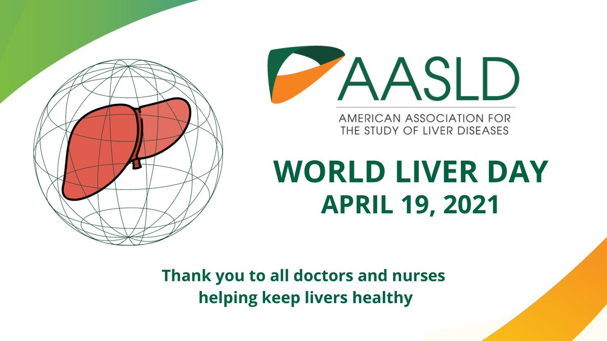 AASLDtweets's tweet image. Today is #worldliverday AASLD would like to thank all the doctors and nurses who are keeping #livers healthy.