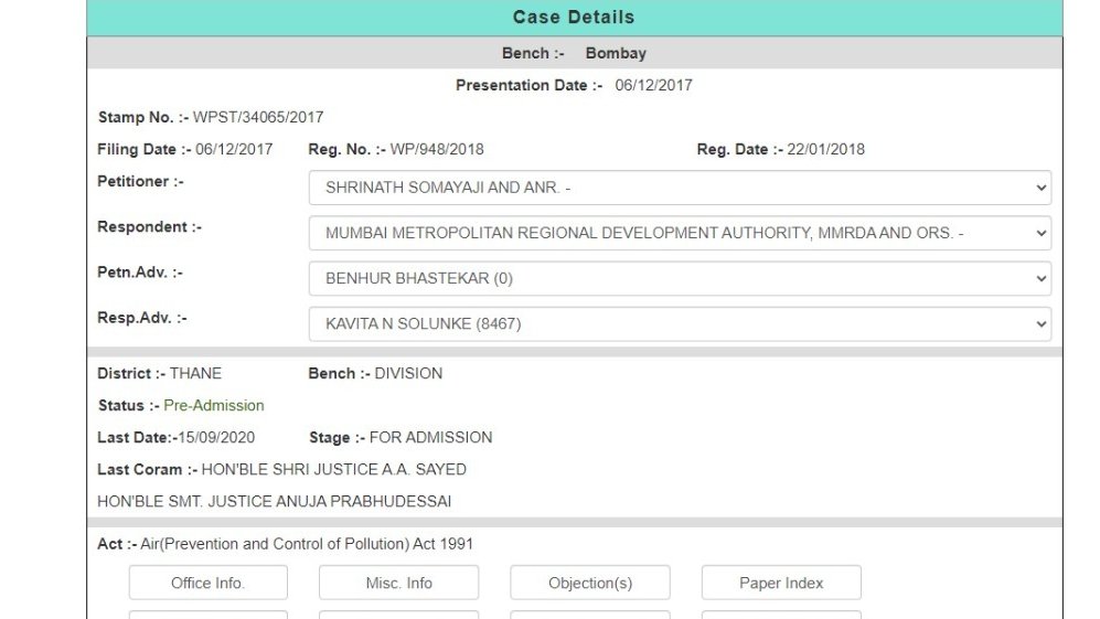 ShrinaathS's tweet photo. @MumbaiHighCourt The case number WP/948/2018 is attached for your esteemed attention. The STP constructed is illegal and we were cheated by Lodha Dwellers by hiding the details from the flat buyers. https://t.co/hlApyD0Vcw