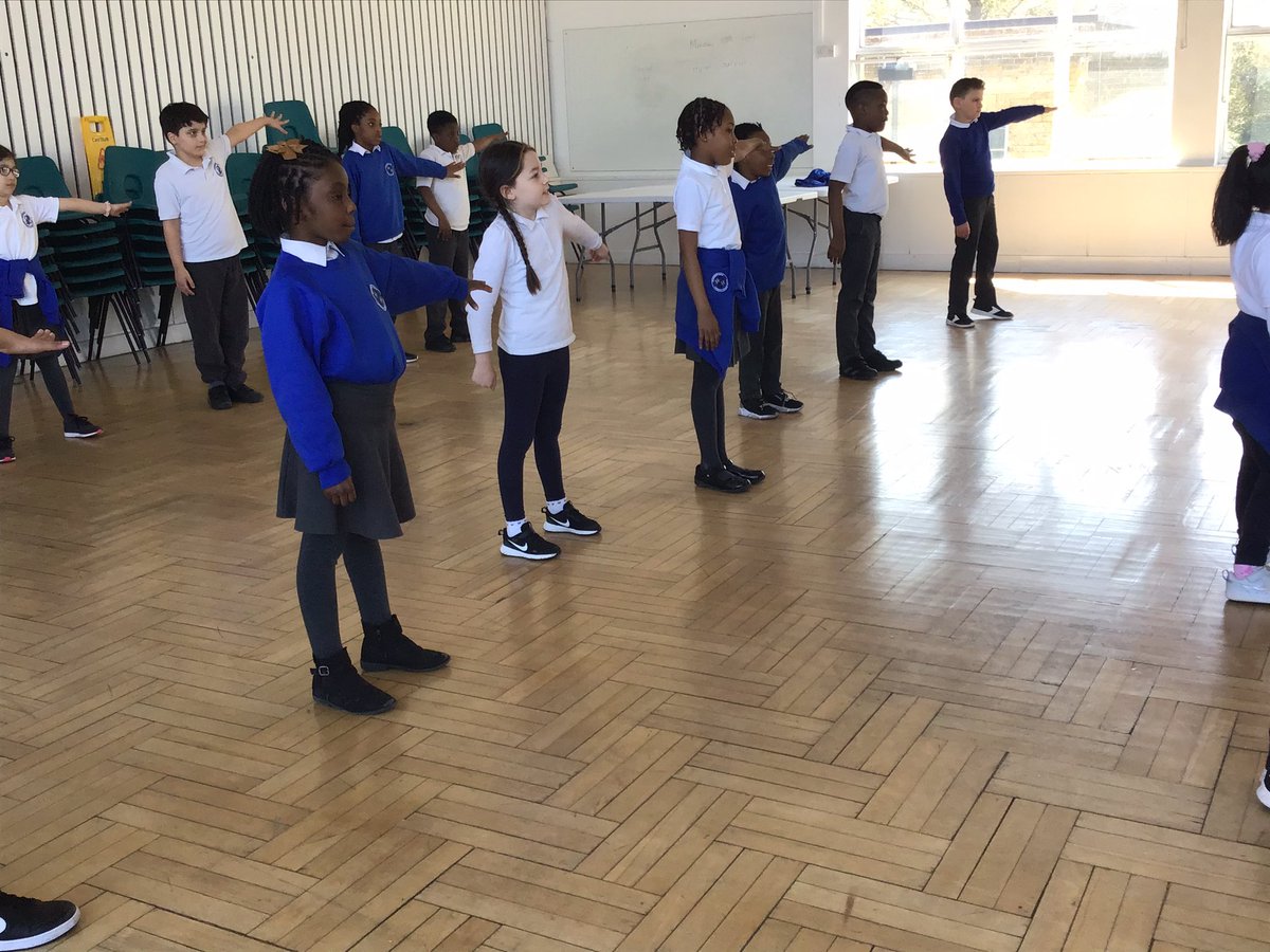 Today #Year3 enjoyed moving around and exploring new dance moves in their first dance session .  <a href="/woodberrydownN4/">Woodberry Down</a> <a href="/JoelBelmar2/">Mr J Belmar</a> <a href="/MsHoggTweets/">Ms Hogg</a>