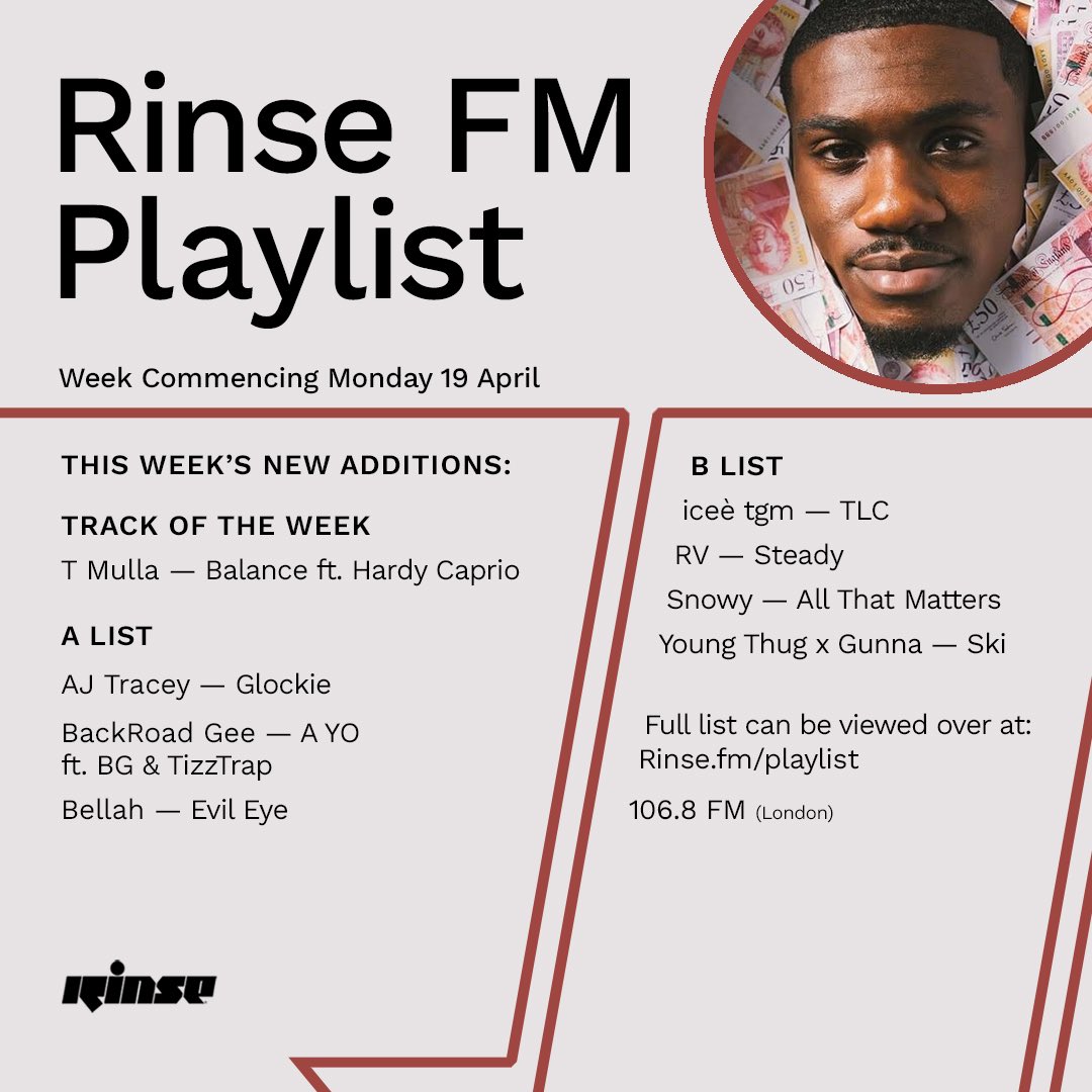 Shout out <a href="/trickstarradio/">Trickstar Radio</a> &amp; <a href="/RinseFM/">Rinse FM</a> for adding ALL THAT MATTERS to their playlists