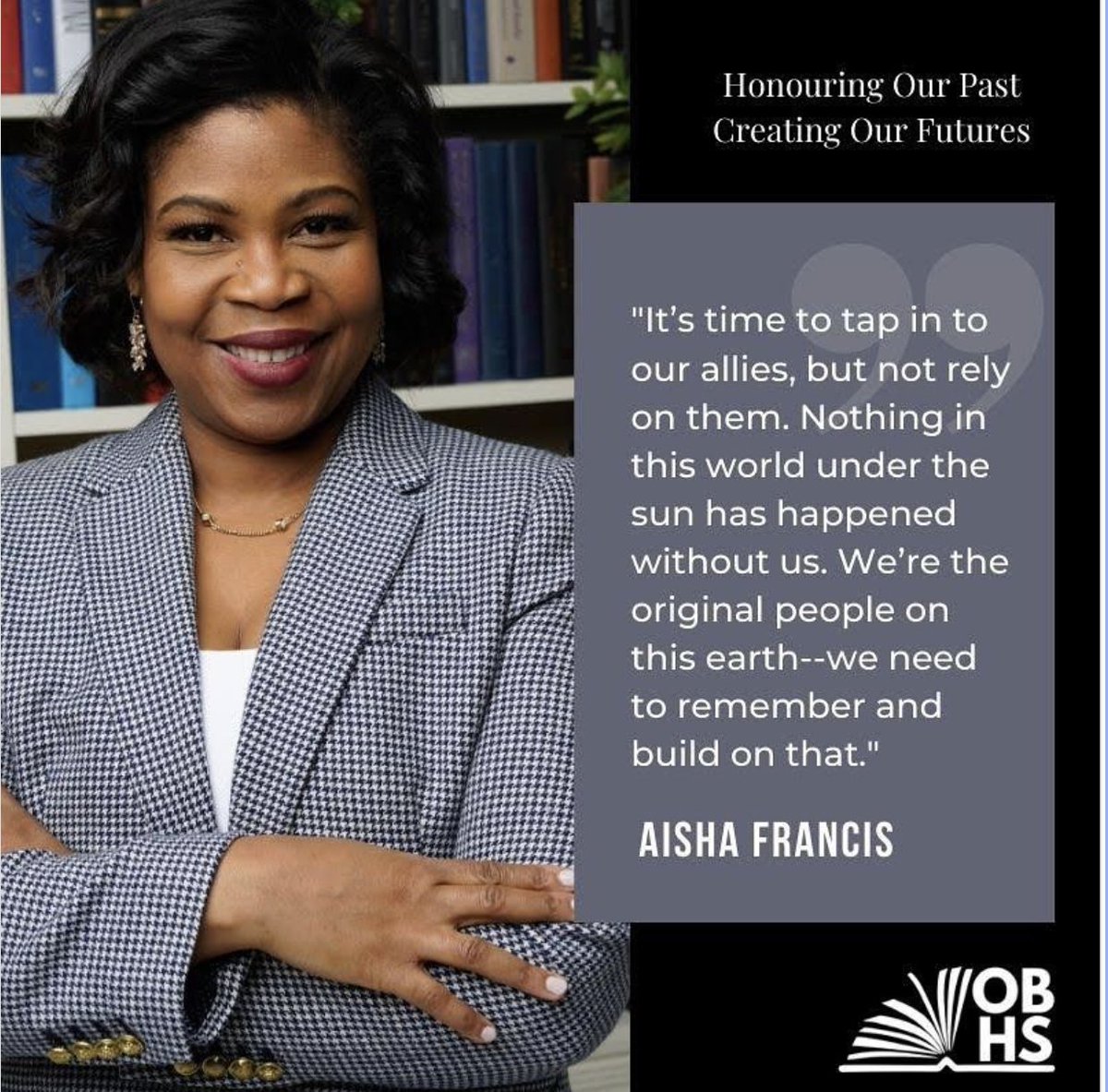 Aisha founded Families Impacted By Incarceration, learn more about how she navigated these system in 2020 on our blog: blackhistorysociety.ca/families-are-s… #greathumbing <a href="/RestoreFIBI/">Project: RestoreFIBI</a>