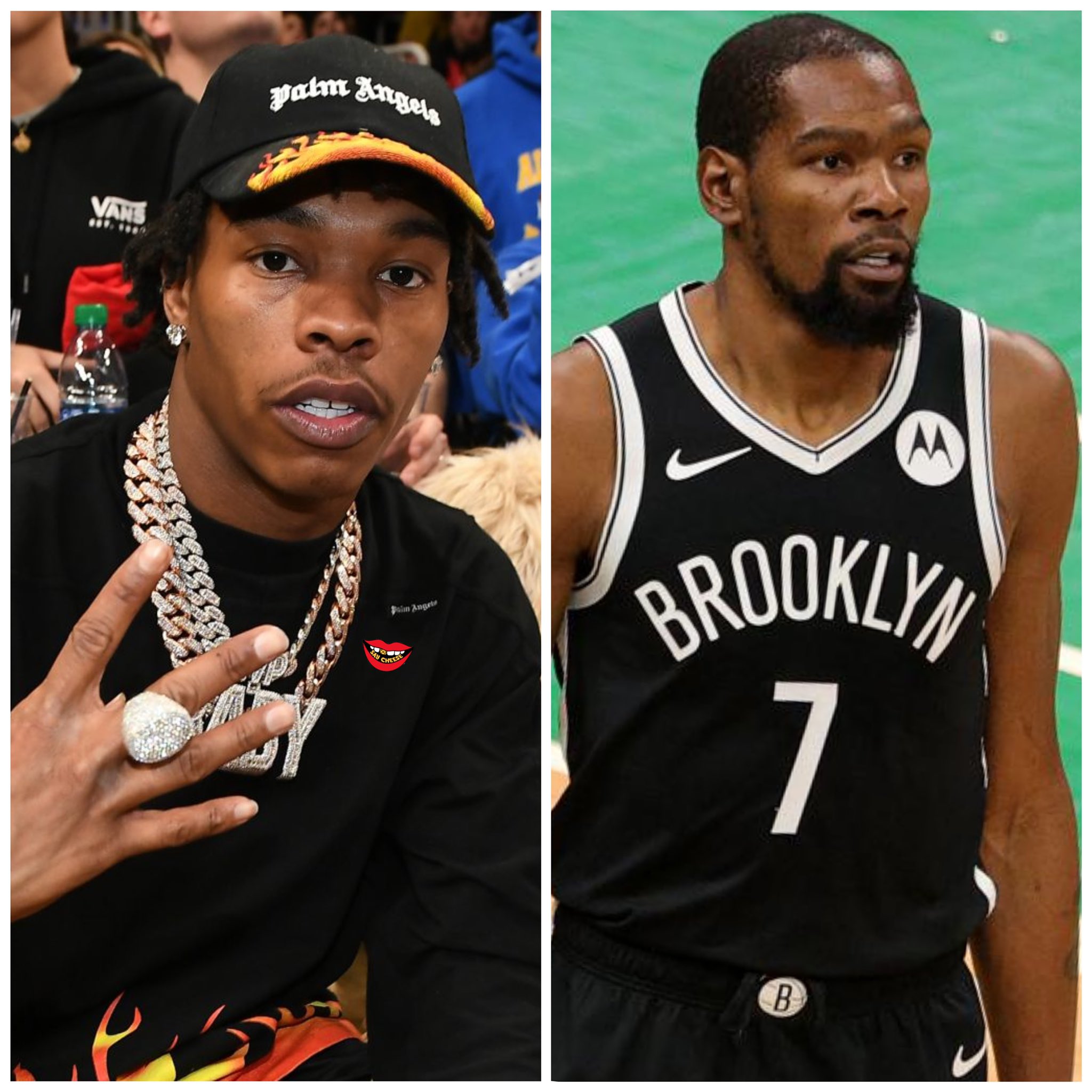 SAY CHEESE on X Kevin Durant says his whole team thinks Lil Baby is the best rapper out right now. https t DdusAUTifz X