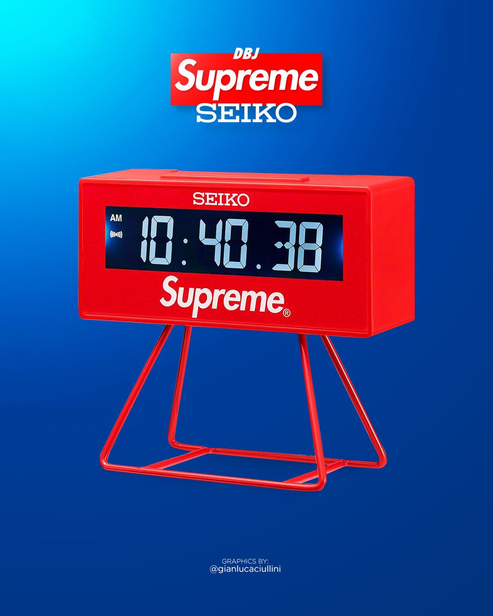 Supreme Seiko Marathon Clock シュプリーム 時計 - インテリア小物