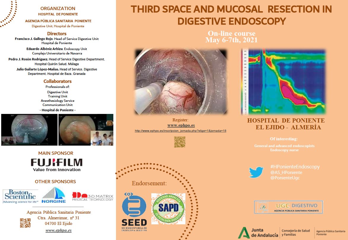 ENDOS96's tweet photo. We invite you next May 6 and 7 to this excellent online advanced endoscopy course. With great professionals such as @edalbeniz, @Pedro_Roson, George Mavrogenis, Katsumi Yamamoto, @PonienteUgc, @AS_HPoniente. Free inscription https://t.co/rGiLweTOSA