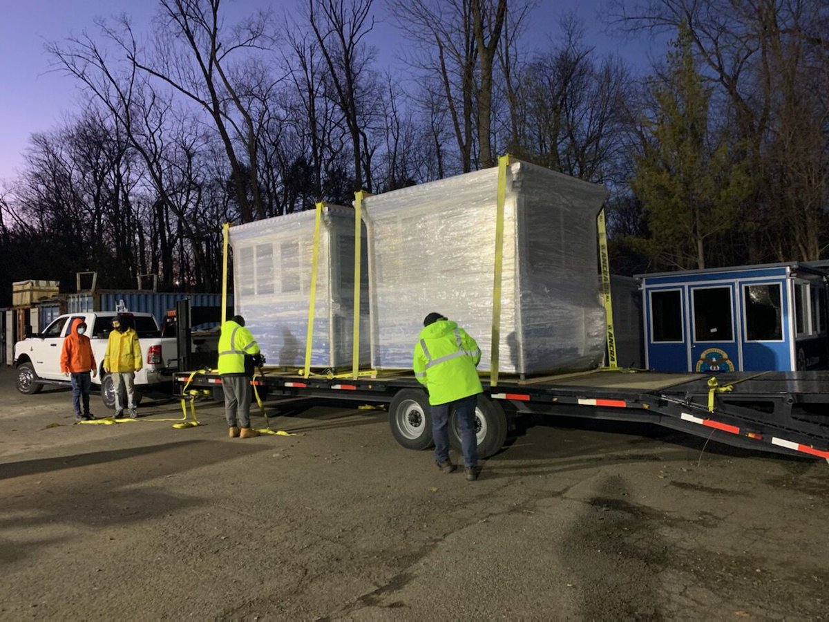 GuardianBooth's tweet image. Guardian Booth on the road - heading out for delivery to Fayetteville, NC
#prefabricatedstructures #guardhouse #securityshack
