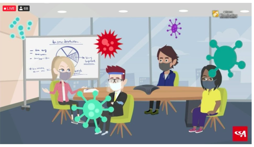 Nos parece original y un acierto que @Acuitybrands utilizara su espacio como patrocinador en el  #SeminarioIES para  presentar sus soluciones de desinfección con Luz UV en vez de dar un mensaje corporativo #LightSpeed, <a href="/IESseccionmexic/">IES secc mexico</a>