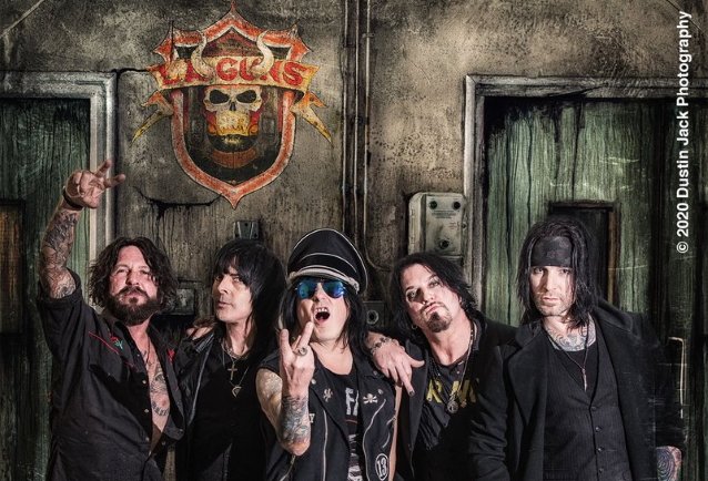 BLABBERMOUTHNET's tweet image. L.A. GUNS Feat. PHIL LEWIS And TRACII GUNS To Release New Album, 'Checkered Past', In November blabbermouth.net/news/l-a-guns-…