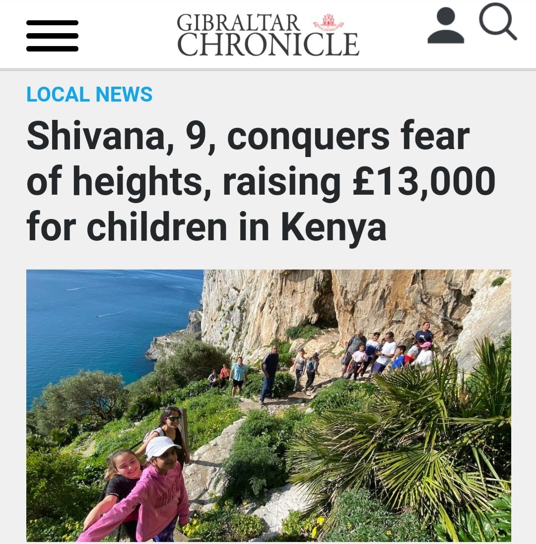 I’m super-proud to have been recognised by Gibraltar, where i was born While I worked in Gibraltar, we managed to raise £15,000 for our orphanage in Kenya!I have to thank  @FabianPicardo and for supporting me - it is truly humbling.
