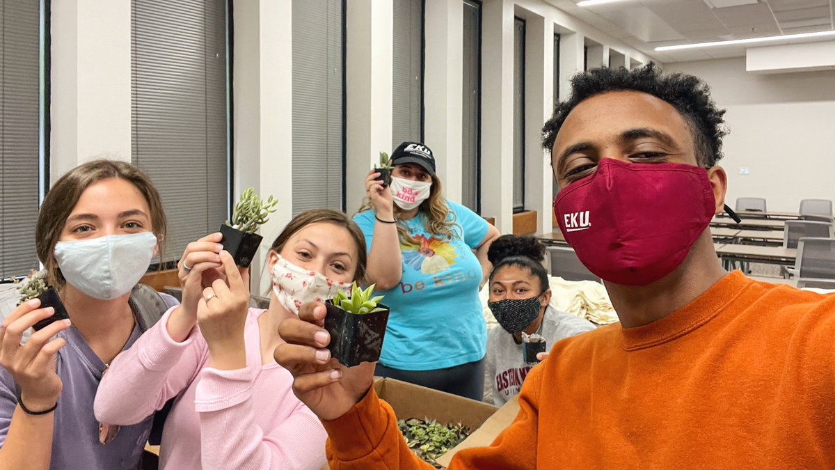 Free succulents for the win with <a href="/EKU_SGA/">EKU SGA</a>