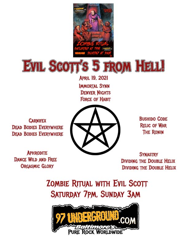 Zombie Ritual Radio (@zombieritual97) on Twitter photo #New #fivefromhell w/<a href="/ImmortalSynnCO/">Immortal Sÿnn 🐍 Denver Metal</a> #bushidocode <a href="/SYNASTRYMTL/">SYNASTRY</a> <a href="/carnifex/">CARNIFEX</a> & #Aphrodite #speedmetal #deathmetal #deathcore #HeavyMetal #thrashmetal #crossover <a href="/AsherMedia/">Asher Media</a> <a href="/Skateboardmkt/">Skateboard Marketing Ltd.</a> <a href="/nuclearblasteu/">NUCLEAR BLAST</a> <a href="/upstaterecsny/">Upstate Records</a> @AcheronsSisters @KManriffs <a href="/6969nyc/">thetruth</a> <a href="/rat_review/">RatSaladReview</a> @metalmission97 #New #fivefromhell w/<a href="/ImmortalSynnCO/">Immortal Sÿnn 🐍 Denver Metal</a> #bushidocode <a href="/SYNASTRYMTL/">SYNASTRY</a> <a href="/carnifex/">CARNIFEX</a> & #Aphrodite #speedmetal #deathmetal #deathcore #HeavyMetal #thrashmetal #crossover <a href="/AsherMedia/">Asher Media</a> <a href="/Skateboardmkt/">Skateboard Marketing Ltd.</a> <a href="/nuclearblasteu/">NUCLEAR BLAST</a> <a href="/upstaterecsny/">Upstate Records</a> @AcheronsSisters @KManriffs <a href="/6969nyc/">thetruth</a> <a href="/rat_review/">RatSaladReview</a> @metalmission97