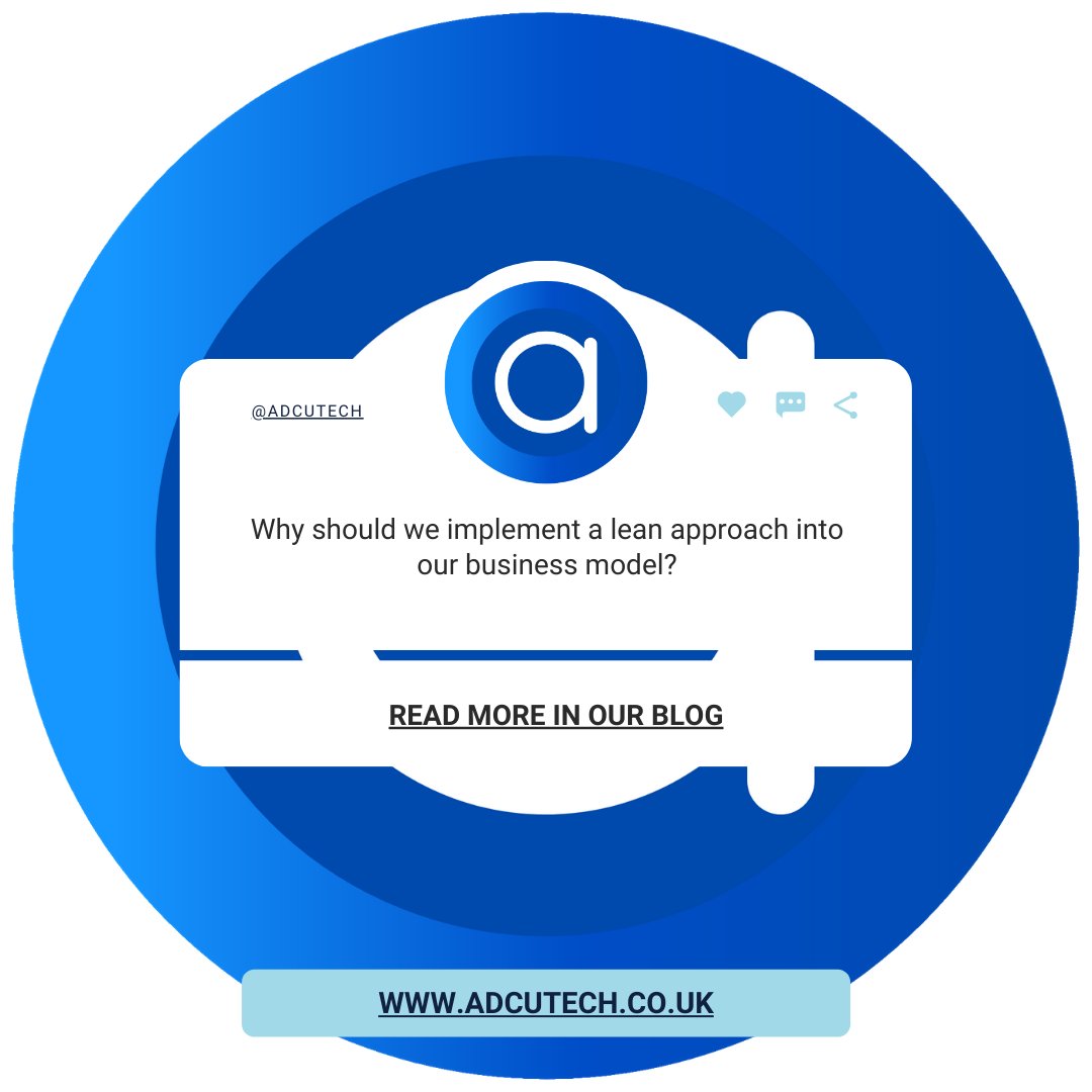 The team at Adcutech have been looking at lean methodologies.  Read why here on our latest blog.

adcutech.co.uk/why-should-we-…

#leanmanufacturing #continuousimprovement #precisionengineering #blog