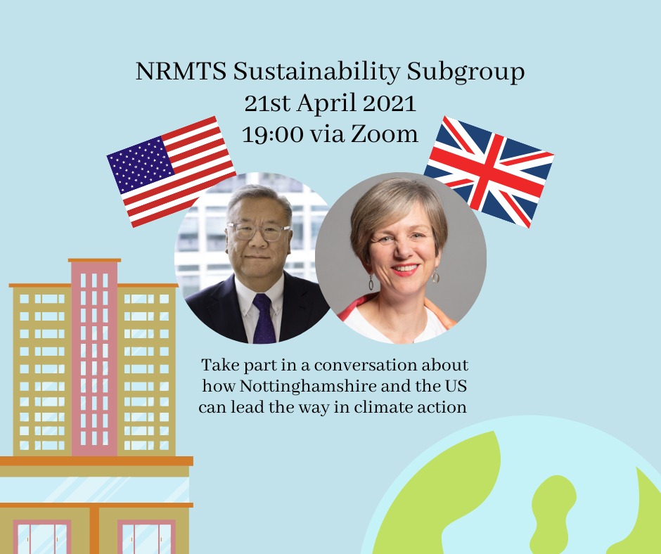 Join us this Wednesday at 7pm to discuss how and why Nottingham and the US are world-leaders in #climate action: eventbrite.co.uk/e/climate-lead…

Hear from <a href="/DarrylWYoung/">Darryl Young</a> Director of the Summit Foundation's Sustainable Cities Program 🇺🇸 and <a href="/LilianGreenwood/">Lilian Greenwood</a>, MP for Nottingham South 🇬🇧