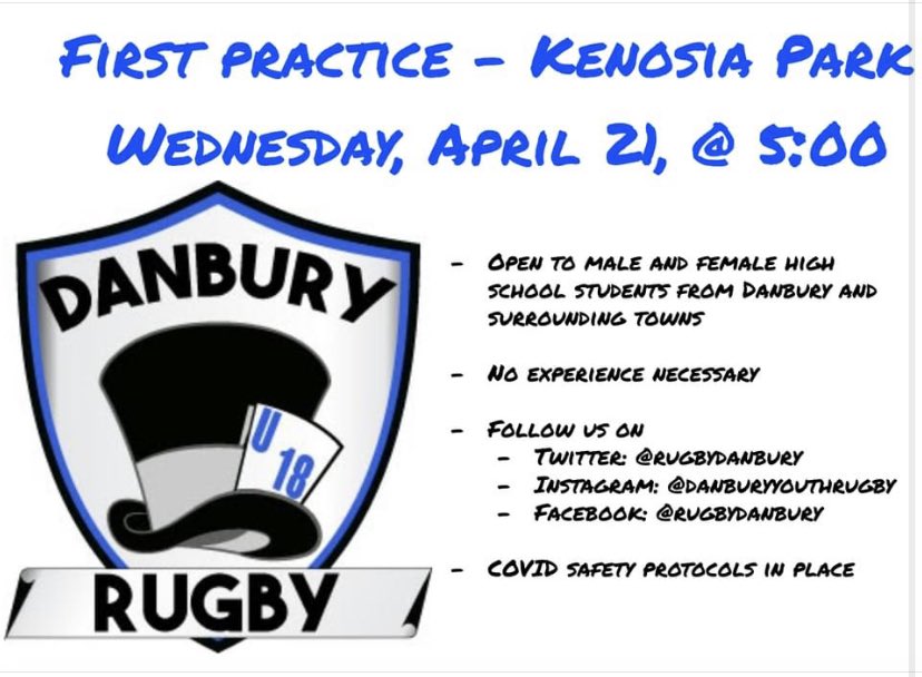 Don’t let your athletes miss out on another spring season. More &amp; more football players are taking their game to the next level with rugby. <a href="/BrookfieldFball/">Brookfield Football</a> <a href="/ATIUnited/">ATI United football</a> <a href="/RebelsNf/">NF_Rebels_Gridiron</a> <a href="/BethelSports/">Bethel Sports</a> <a href="/CoachTieri/">Augie Tieri</a> <a href="/GameTimeCT/">GametimeCT</a>