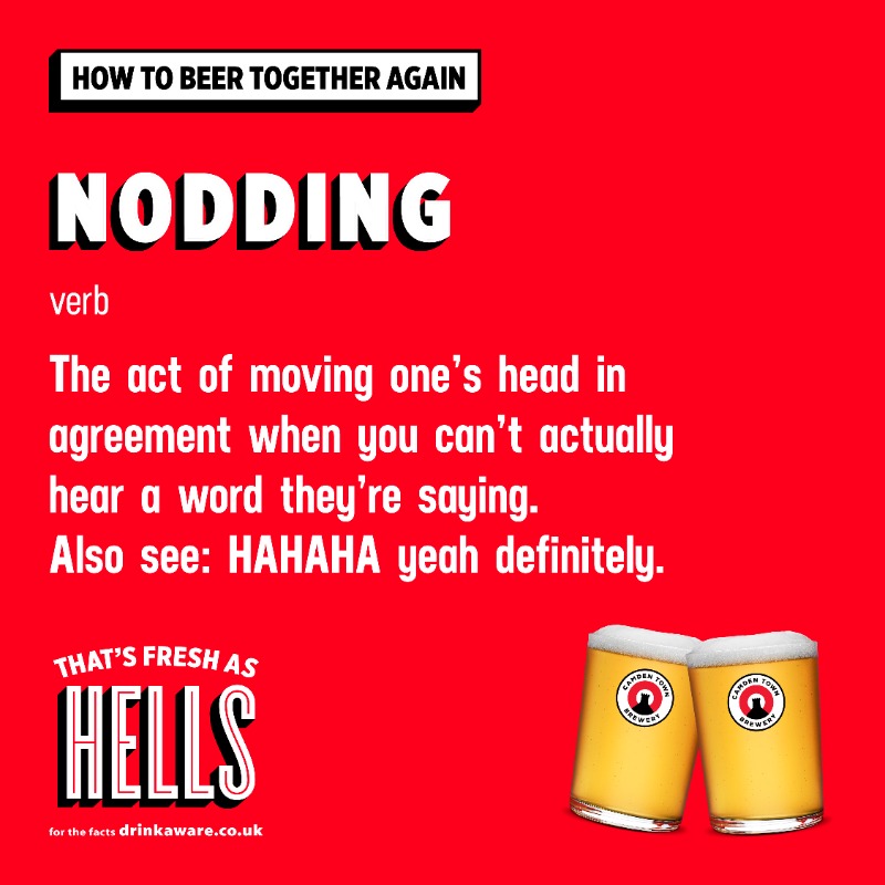 CamdenBrewery's tweet photo. PUBS ARE BACK (finally!)
It’s been a while, so here’s a handy guide on learning to beer together again. https://t.co/5ZzPmArGkG