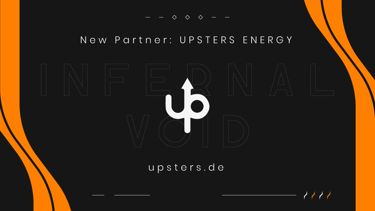 We are very happy to announce our new partner <a href="/Upstersenergy/">Upsters</a> for the next split! 

They will support all of our players with their coffein bonbons to keep them concentrated! 

With our code "infernalvoid10" you've got 10% discount on every product! 

#Welcome #IVWIN