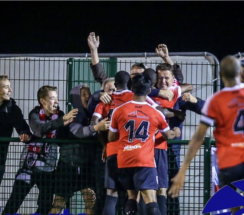 GCFCfans's tweet image. Football is for the fans 🔴⚪️ @guildfordcity #BoycottEuropeanSuperLeague #Sweeney #nonleaguefootball