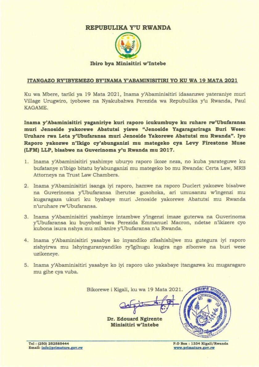 THEFUTURETV2's tweet photo. Ibyemezo by’Inama y’abaminisitiri idasanzwe kuri uyu wa Mbere 👇🏿
#RapportMuse
#MuseRepport
#TheFutureTvAmakuru https://t.co/nsrwD2Z4zi