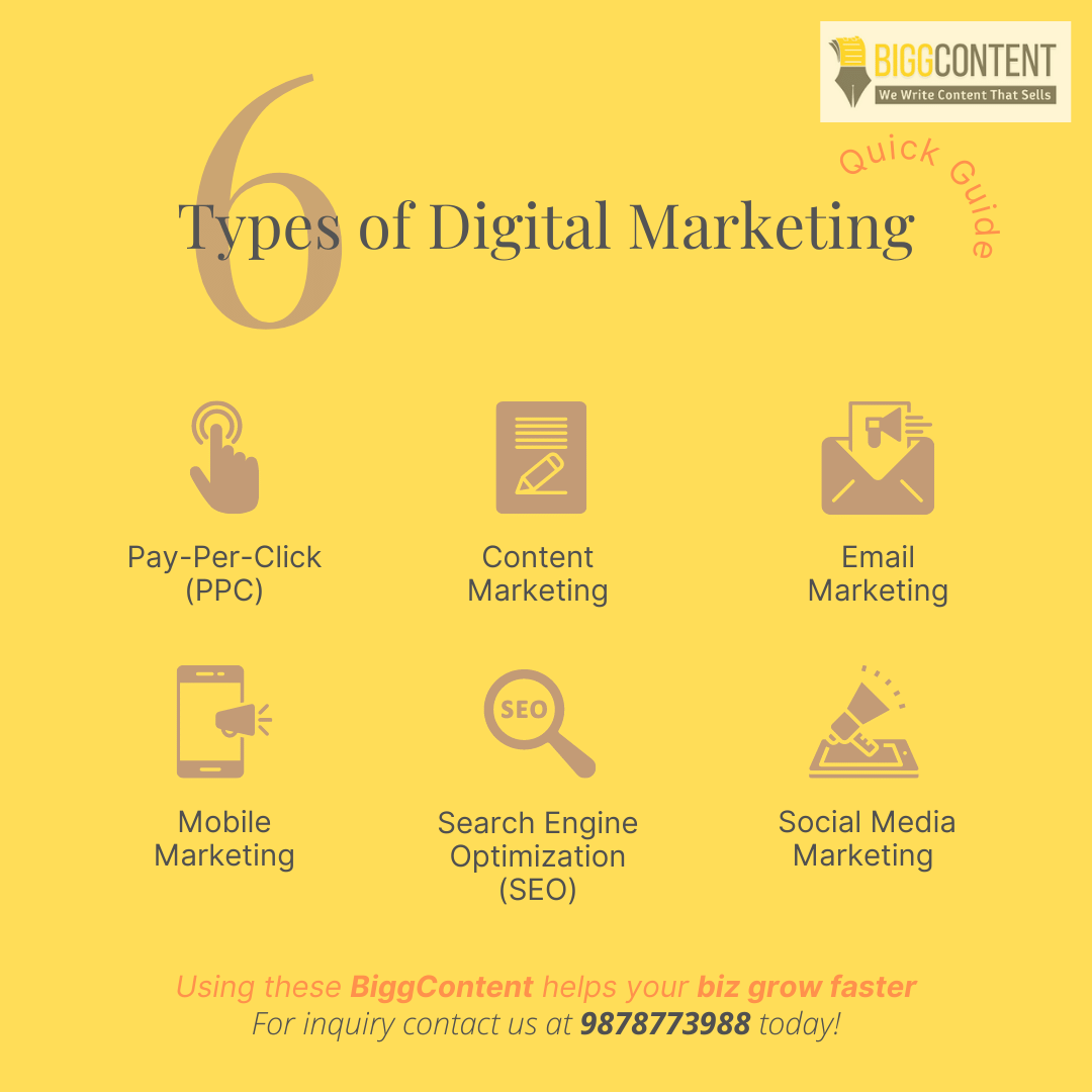 bigg_content's tweet photo. Choose to go #Digital, give a quick glimpse at our services๐ROI driven #digitalmarketingsolutions covering a wide range of #Digitalstrategies.
โ๏ธContact us at 9878773988
#BiggContent #BestDigitalMarketingAgency #bestdigitalmarketingcompany #digitalmarketingindia https://t.co/Tb0yHUklUc