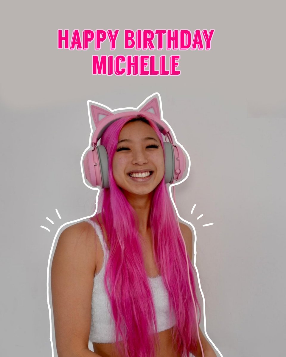 zhcedits's tweet photo. @zhc_yt @MichelleMunchie HAPPY BIRTHDAY MY FAV GIRL🥳💖💕 https://t.co/9j96AMwKQR
