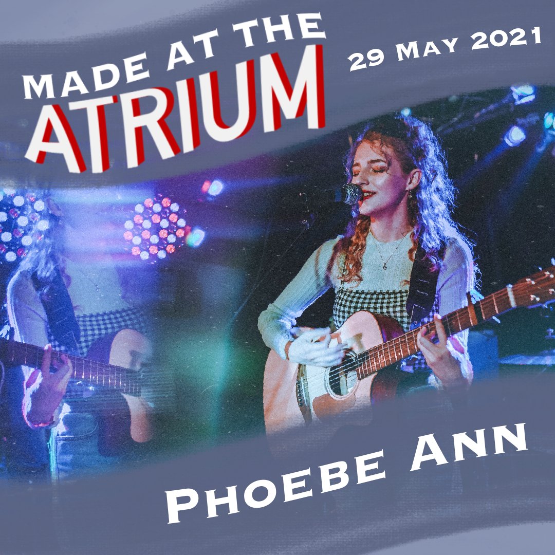 MadeAtTheAtrium's tweet photo. We’re delighted to announce our third artist performing for Made at the Atrium on 29th May - Phoebe Ann! An amazing acoustic singer-songwriter from Cardiff. Photography credit to A.M. Photography @ avrilmariephoto

https://t.co/oniIPP4ZuX 
https://t.co/KzOxUWrDnS https://t.co/J16z9AX4M4