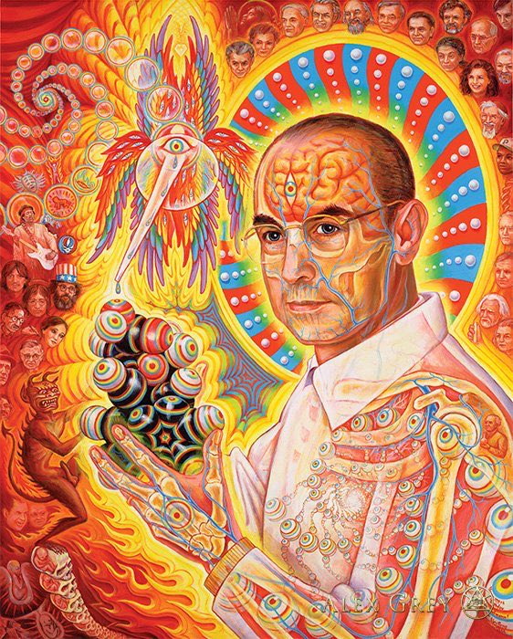 alexgreycosm's tweet image. Happy Bicycle Day everyone! On April 19, 1943 chemist Albert Hofmann took 250 mcg of LSD as an experiment and discovered the power of his new molecule. He took a wild bicycle ride home from his lab that fateful day and so we honor his breakthrough in consciousness research.