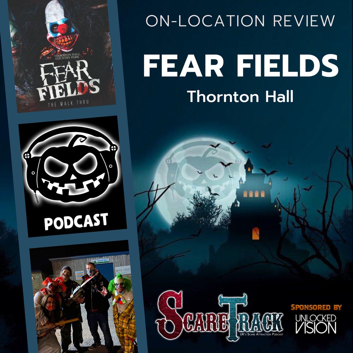 ScareTrack's tweet photo. 🎧NEW EPISODE OUT NOW🎧
ScareTrack- FEAR FIELDS: The Walk Thru @ScreamFieldsUK
*Review Episode*
Click the link below or listen on any podcast platform.
https://t.co/FZsmVCPAk1
#scaremaze #scareattraction #haunt #horror #fearfields https://t.co/C2dRx6mA0x