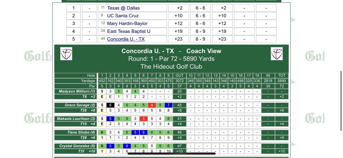 Concordia Athletics tweet media