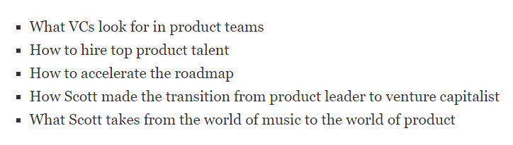 This Thursday at 8am --> SaaS Product Power Breakfast 4/22/21 with Norwest Partner Scott Beechuk buff.ly/3ekUAMr