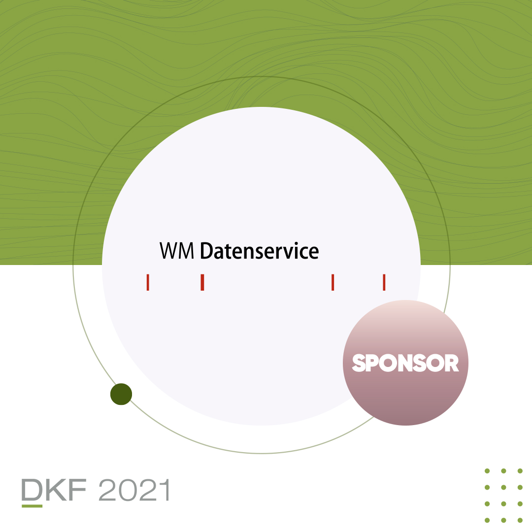 We would like to welcome our sponsor for this year: WM Dataservice! 

We are looking forward to meet you!
#dkf2021