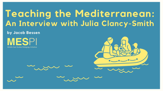4mespi's tweet photo. In anticipation of the second Pedagogy JadMag, 
we are giving readers a sneak-peek in which Jacob Bessen interviewed Julia Clancy-Smith on her teaching experiences &amp; approaches.

"Teaching the Mediterranean: An Interview with Julia Clancy-Smith" on https://t.co/AGbW6VNWcy https://t.co/QmKr4OegZW