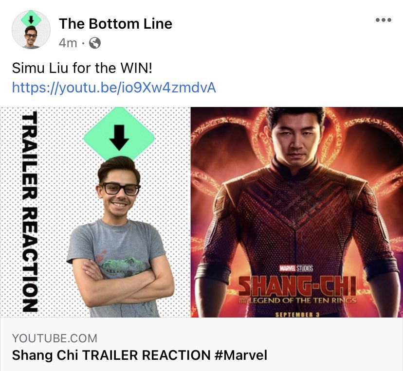 BottomsUp_Toby's tweet photo. So happy for @simuliu! This looks fantastic. Check out my #trailerreaction!
Link in bio

https://t.co/gzrzOmWFP8

#marvel #mcu #shangchi #trailer #teaser #2021 #simuliu https://t.co/VgaUBOyYw6