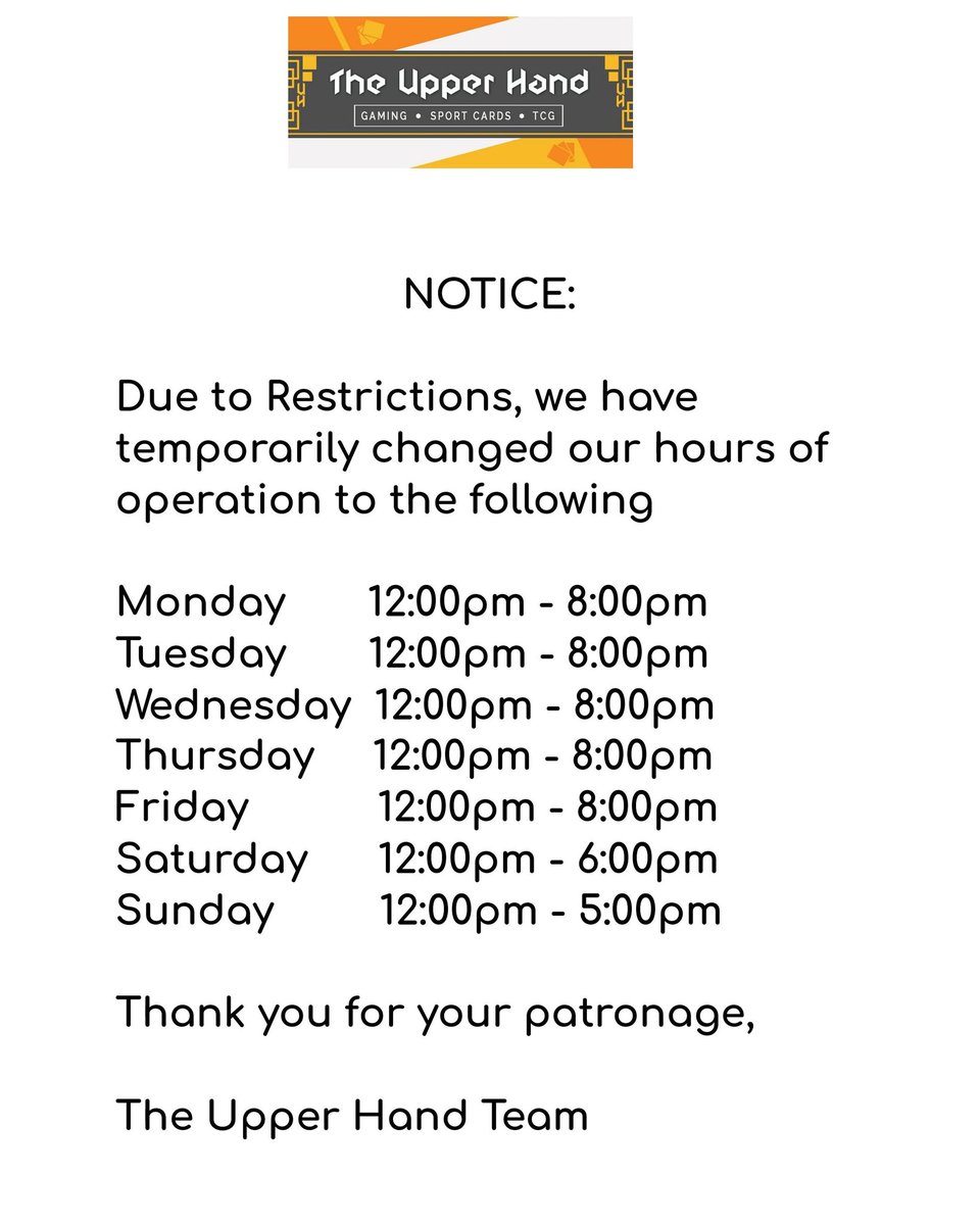 The Upper Hand tweet media