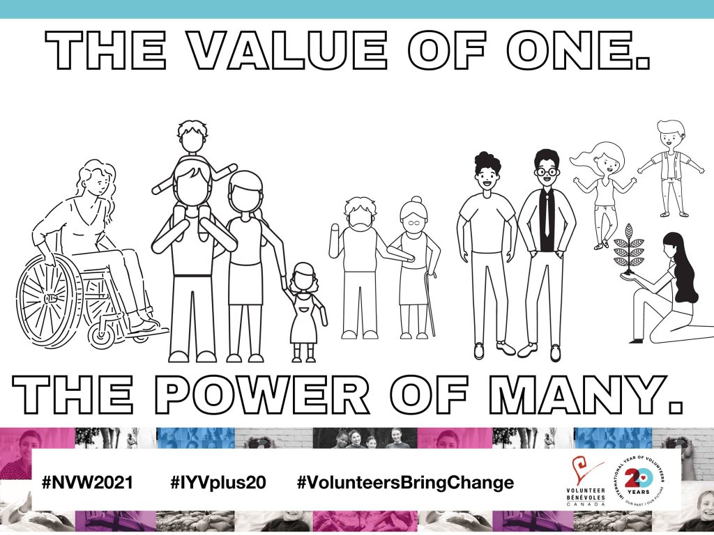 VolunteerHalton's tweet photo. April 18 to 24 is National Volunteer Week! #NVW2021 #IYVplus20
⇨ Celebrate, recognize and thank volunteers
⇨ Create awareness for the work our volunteers do
⇨ Communicate the impact our volunteers make
Tell us @VolunteerHalton, tag one or tag many using #VolunteersBringChange https://t.co/IyrUqvsnfi